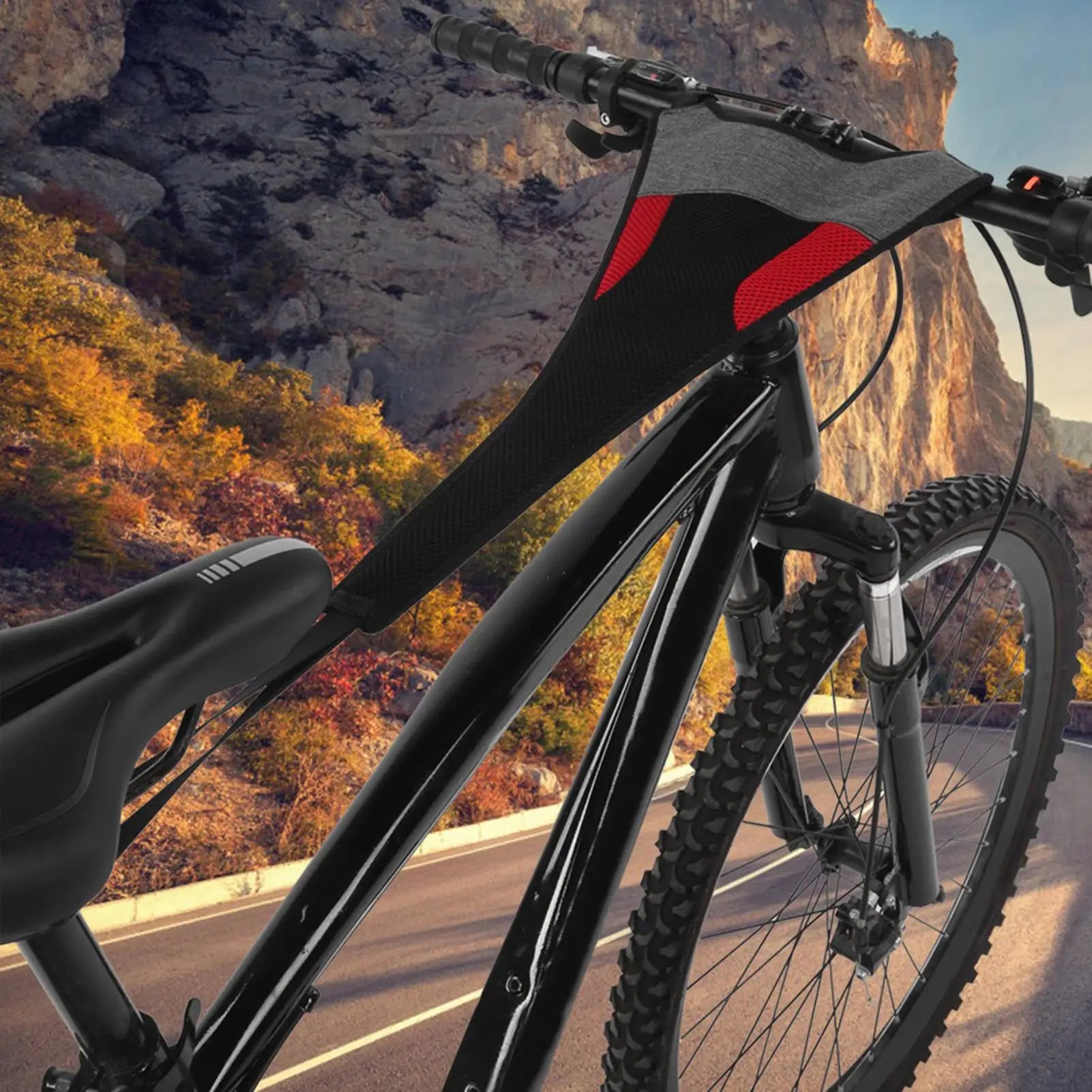 No-Sweat Zone – Bike Frame Guard for Indoor Training
