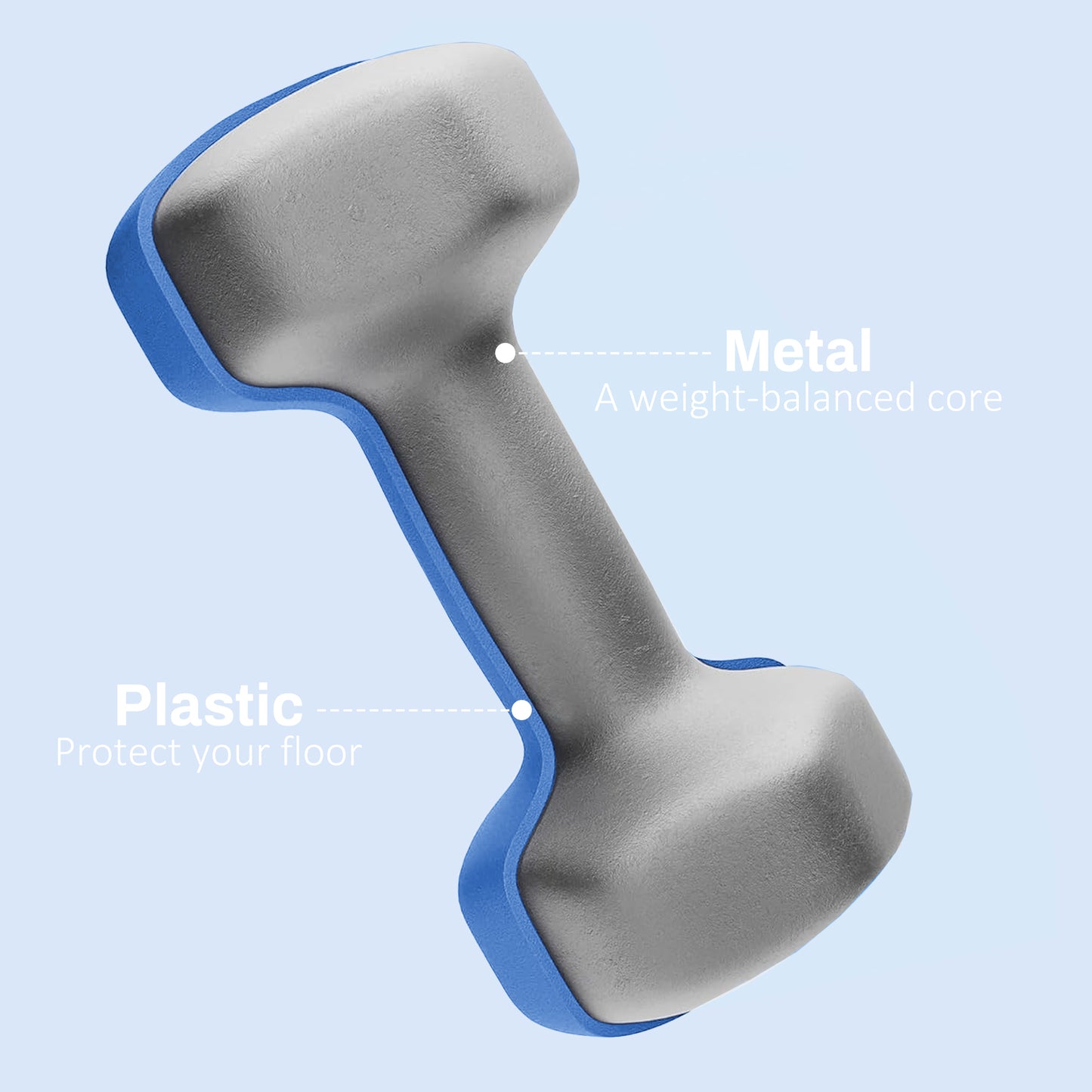 Dumbbells, Non-Roll Hexagonal Weights