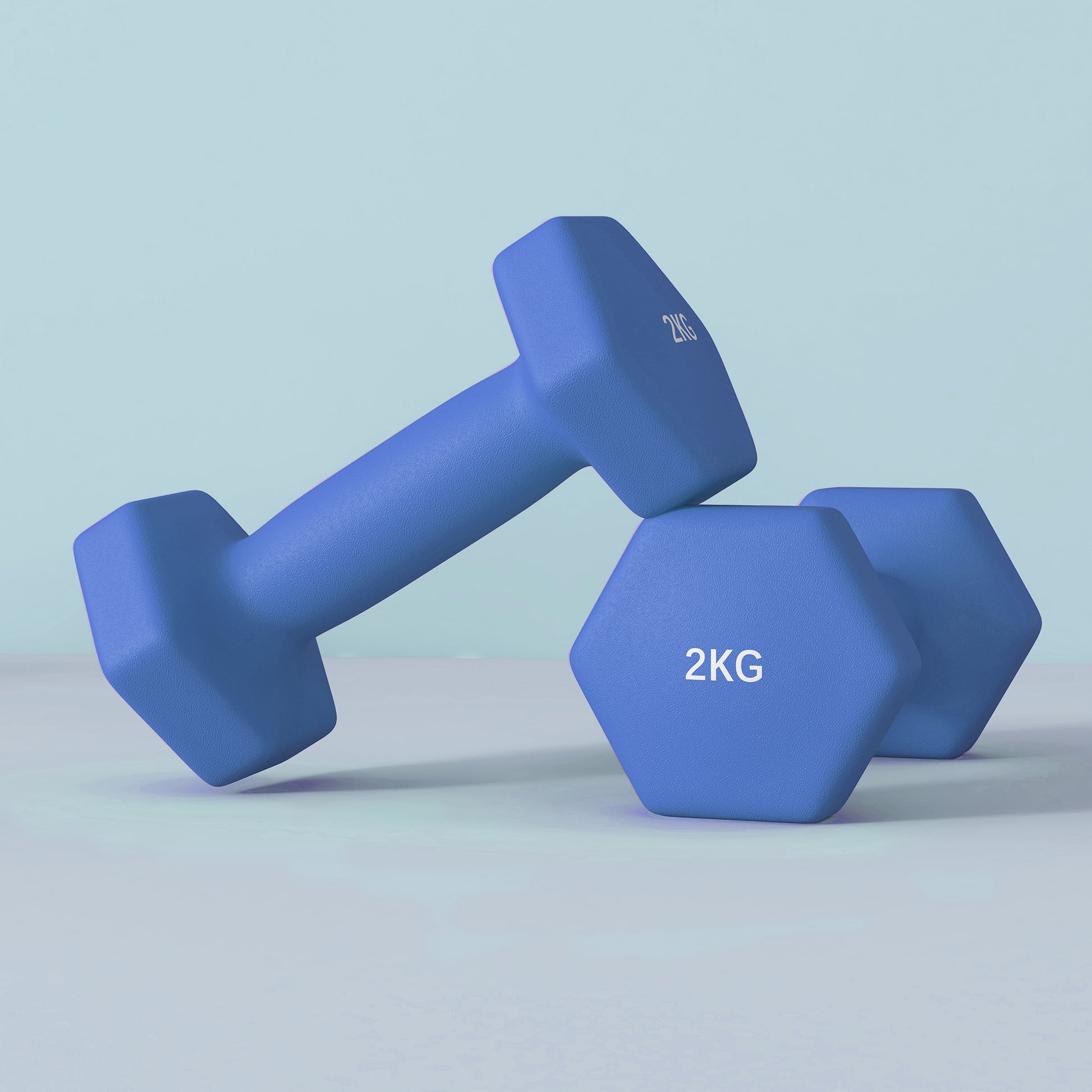 Dumbbells, Non-Roll Hexagonal Weights