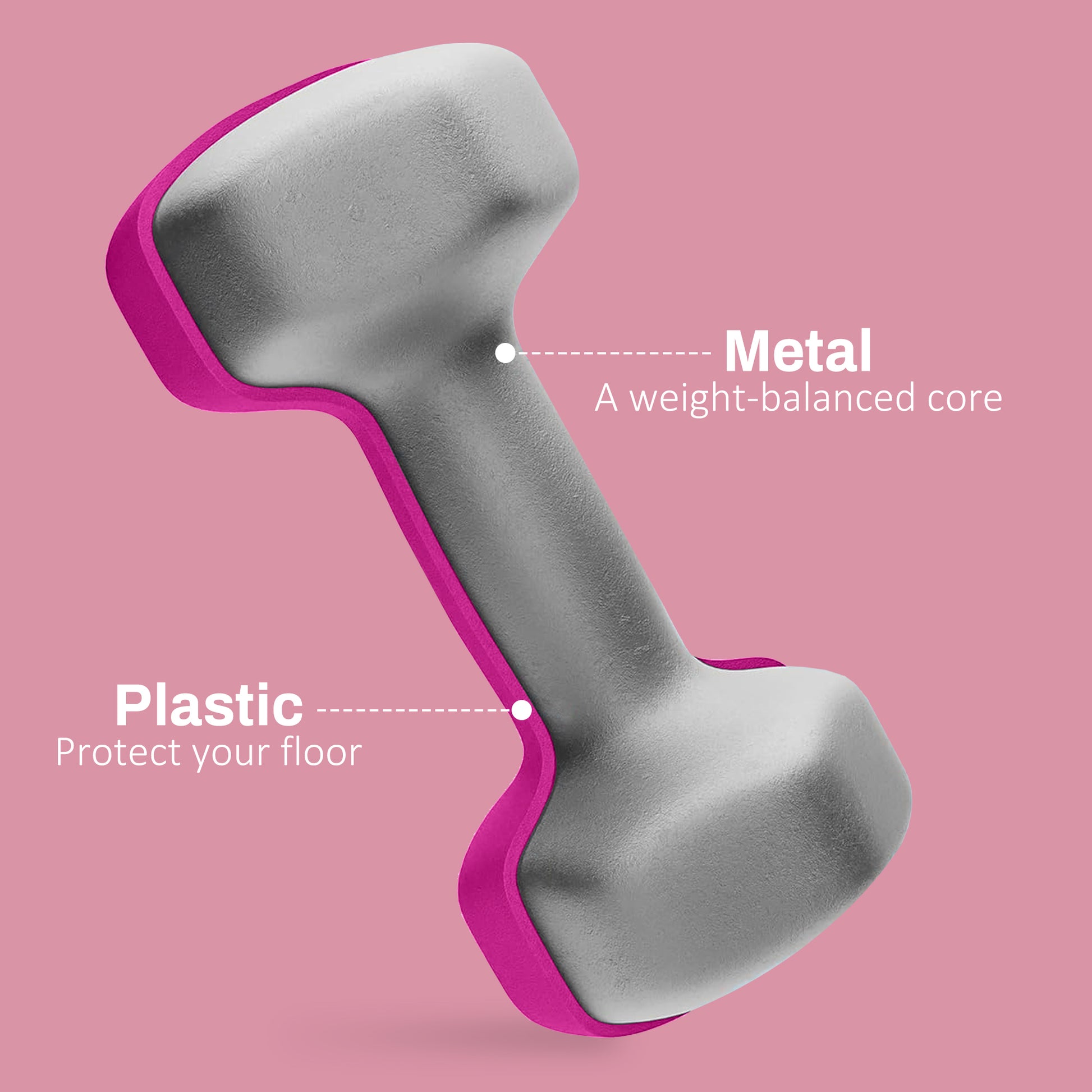 Dumbbells, Non-Roll Hexagonal Weights