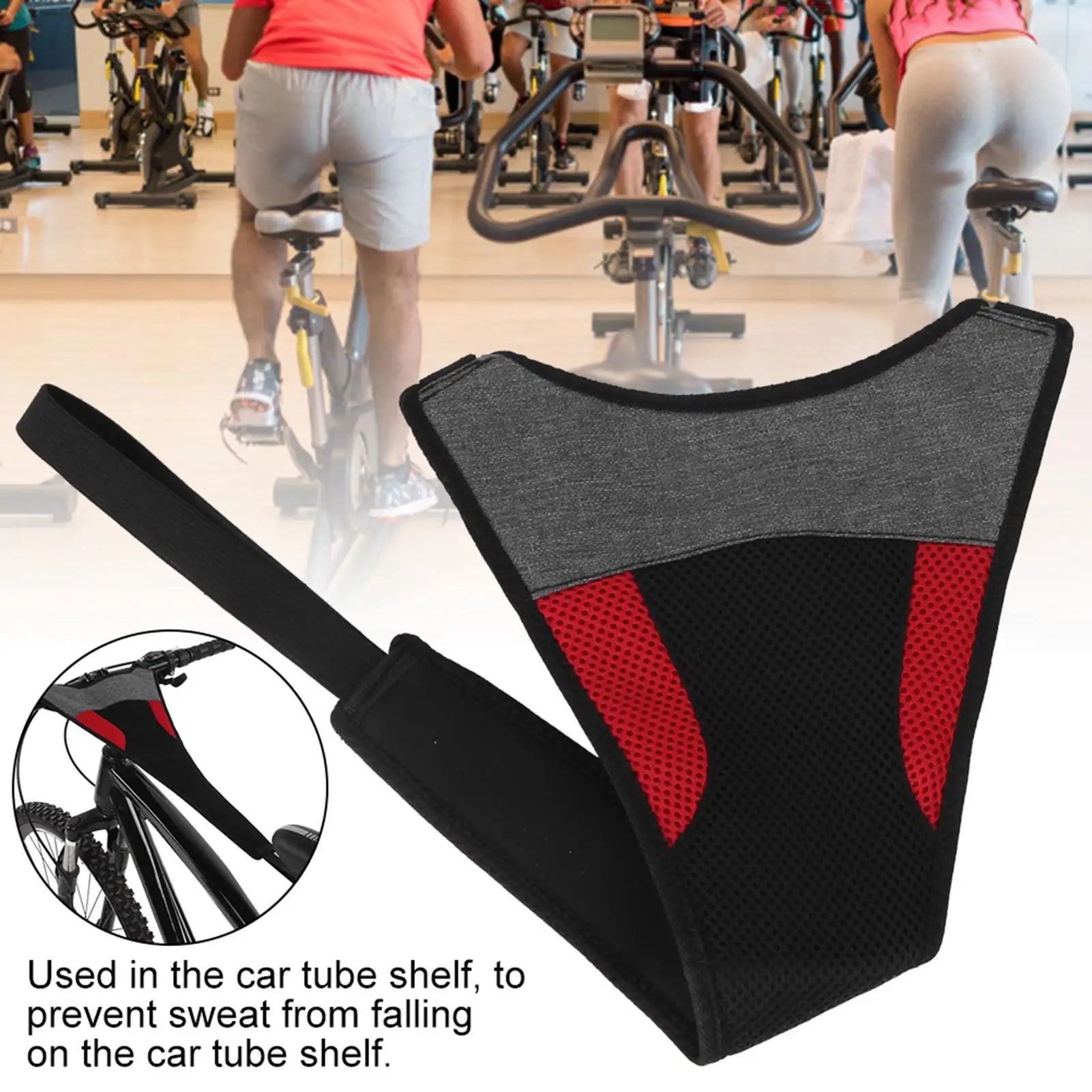 No-Sweat Zone – Bike Frame Guard for Indoor Training