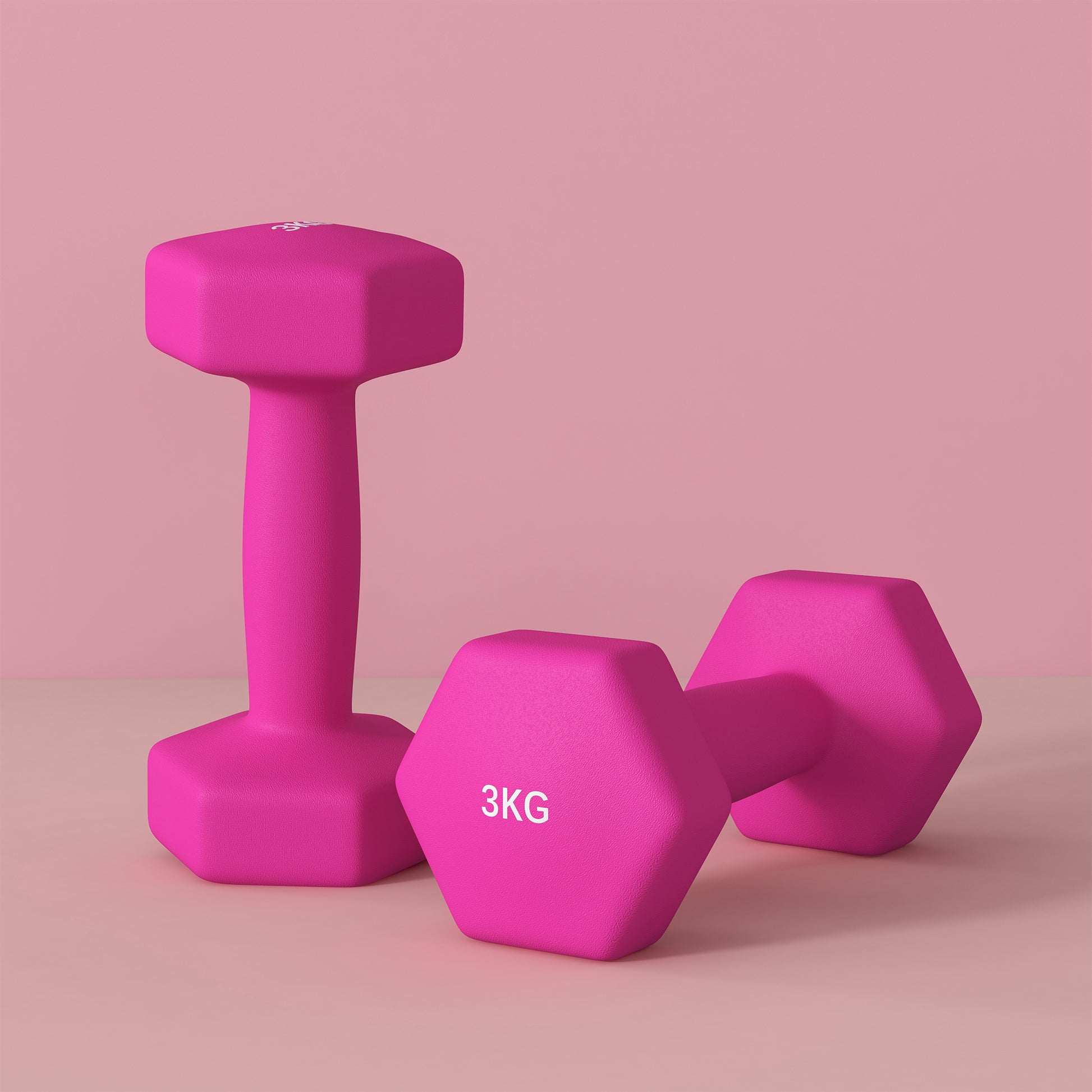 Dumbbells, Non-Roll Hexagonal Weights