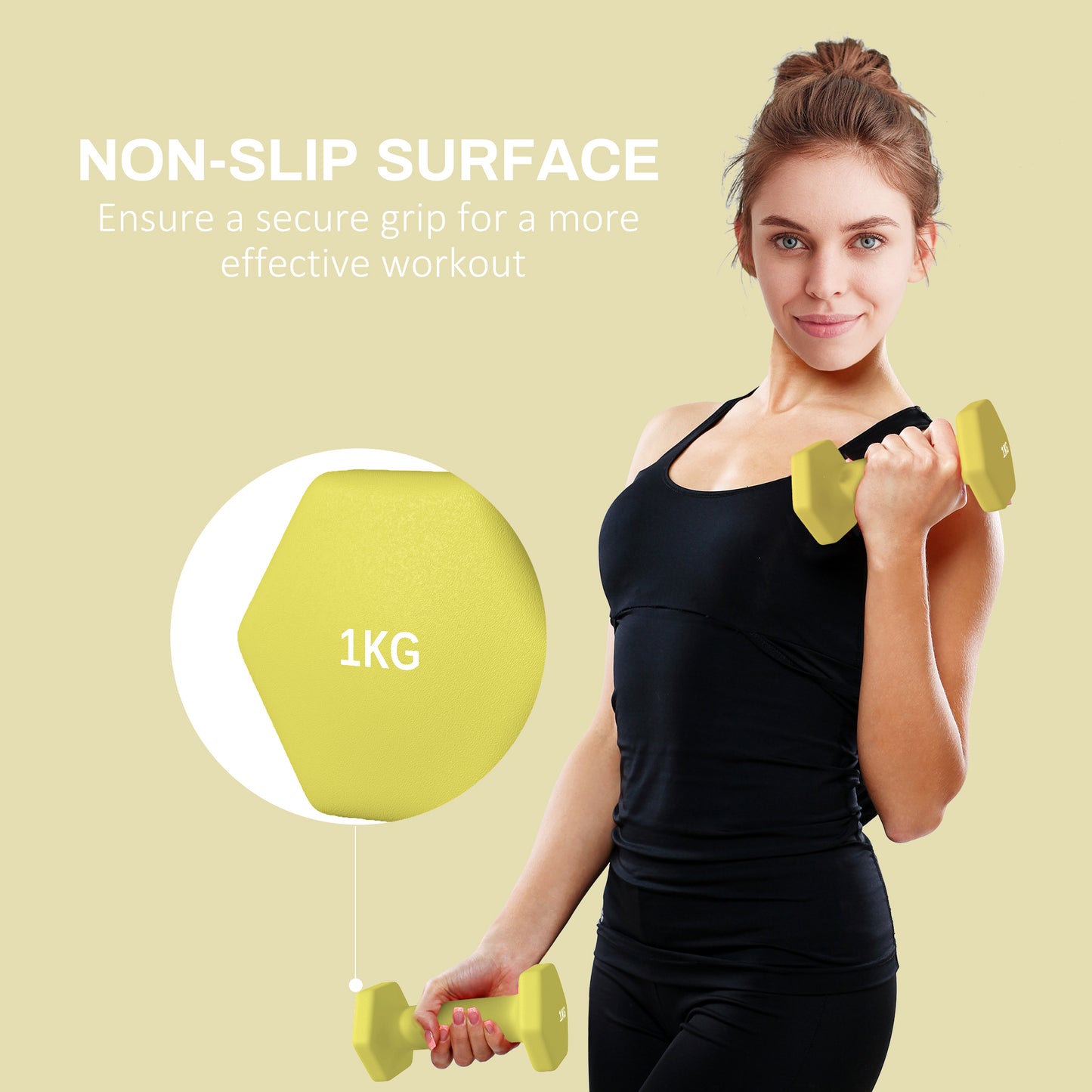 Dumbbells, Non-Roll Hexagonal Weights