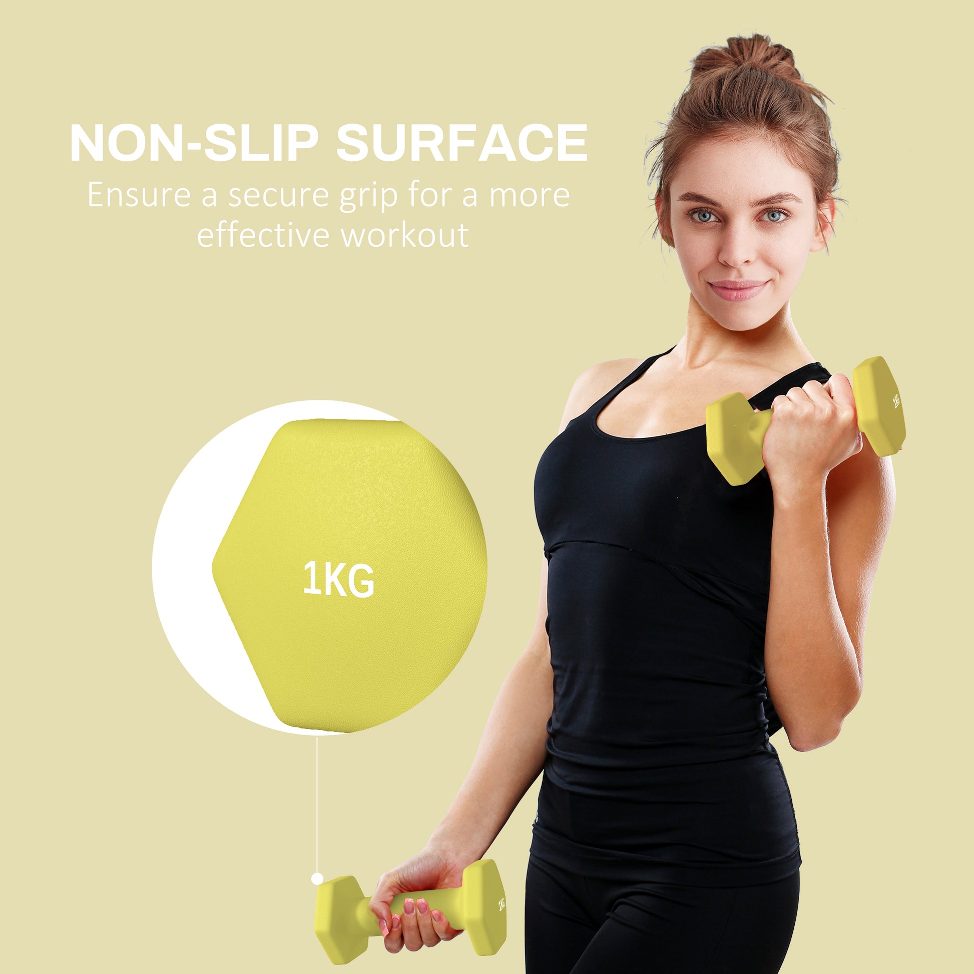 Dumbbells, Non-Roll Hexagonal Weights